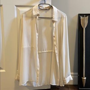 Forever 21 two toned button up